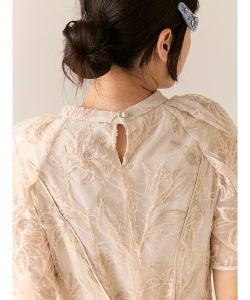 セール】チュールエンブロイダリードレス（ドレス）｜LILY BROWN