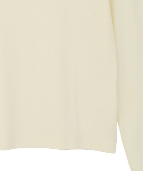 CRAFT STANDARD BOUTIQUE(クラフトスタンダードブティック)の「クルーネックバックメローカットソー◆(Tシャツ/カットソー・レディース・ダークグレー/ライトパープル/アイボリー・FREE)」の10枚目の写真