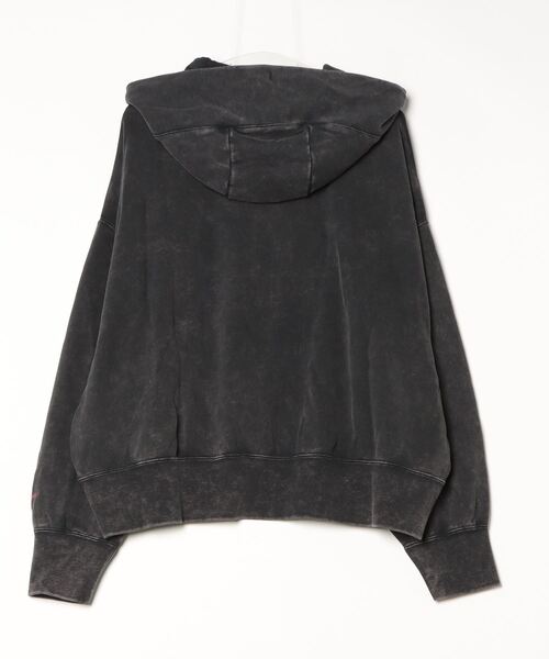 NIKE（ナイキ）の「ナイキ NIKE ナイキ  NSW GFX OS GCEL フリースプルオーバー L/S フー（パーカー・レディース・ブラック・M/L）」の2枚目の写真