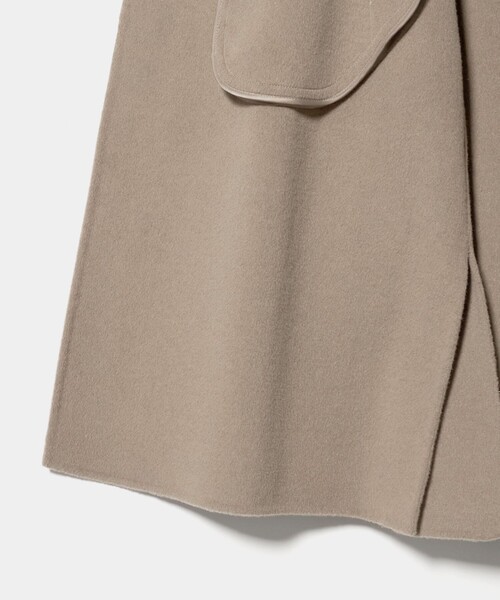 green label relaxing(グリーンレーベルリラクシング)の「リバー チェスター コート(チェスターコート・レディース・ネイビー/モカ・FREE)」の18枚目の写真