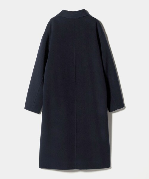 green label relaxing(グリーンレーベルリラクシング)の「リバー チェスター コート(チェスターコート・レディース・ネイビー/モカ・FREE)」の21枚目の写真