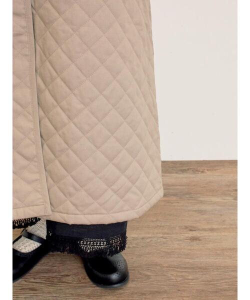 Samansa Mos2（サマンサ モスモス）の「メルトン切替キルティングコート（その他アウター・レディース・ブラウン/ベージュ/チャコールグレー・F）」の17枚目の写真