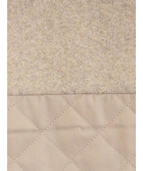 Samansa Mos2（サマンサ モスモス）の「メルトン切替キルティングコート（その他アウター・レディース・ブラウン/ベージュ/チャコールグレー・F）」の18枚目の写真