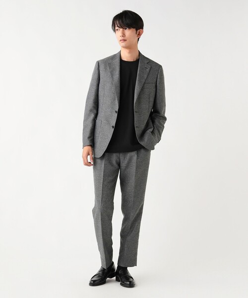 BEAMS HEART(ビームスハート)の「【7/2値下げ】テックカラミ スラックス(セットアップ対応)(スラックス・メンズ・ネイビー/グレー・SMALL/MEDIUM/LARGE/X-LARGE)」の4枚目の写真