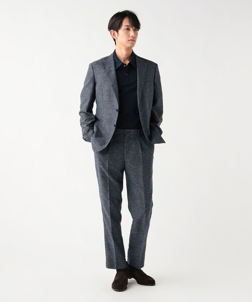 BEAMS HEART(ビームスハート)の「【7/2値下げ】テックカラミ スラックス(セットアップ対応)(スラックス・メンズ・ネイビー/グレー・SMALL/MEDIUM/LARGE/X-LARGE)」の7枚目の写真