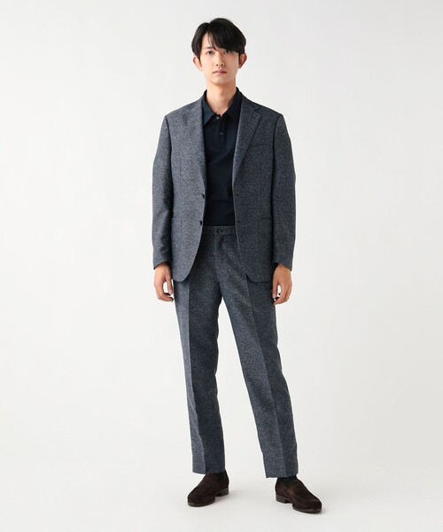 BEAMS HEART(ビームスハート)の「【7/2値下げ】テックカラミ スラックス(セットアップ対応)(スラックス・メンズ・ネイビー/グレー・SMALL/MEDIUM/LARGE/X-LARGE)」の8枚目の写真
