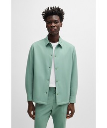 BOSS（ボス）の「リラックスフィット オーバーシャツ パフォーマンスストレッチ ウールブレンド（その他アウター）」
