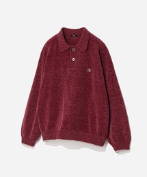 HARE | ロゴモールニットポロ(HARE)(ニット/セーター)