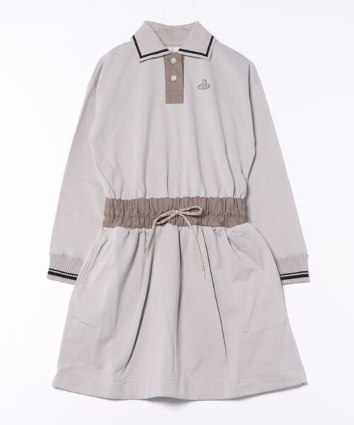 セール】ｵｰｶﾞﾆｯｸBD裏毛ﾎﾟﾛ衿ﾜﾝﾋﾟｰｽ（ワンピース）｜Vivienne Westwood