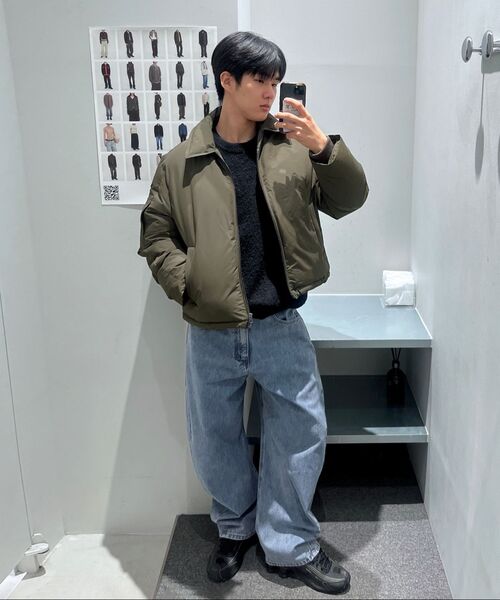 INSILENCE(インサイロンス)の「カーブドワイドジーンズブルー(デニムパンツ・レディース・その他・SMALL/MEDIUM/LARGE)」の2枚目の写真