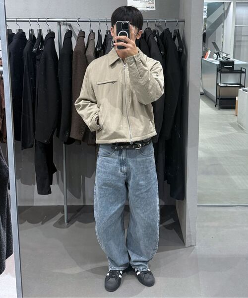 INSILENCE(インサイロンス)の「カーブドワイドジーンズブルー(デニムパンツ・レディース・その他・SMALL/MEDIUM/LARGE)」の4枚目の写真