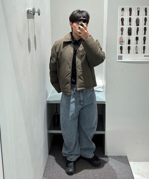 INSILENCE(インサイロンス)の「カーブドワイドジーンズブルー(デニムパンツ・レディース・その他・SMALL/MEDIUM/LARGE)」の7枚目の写真