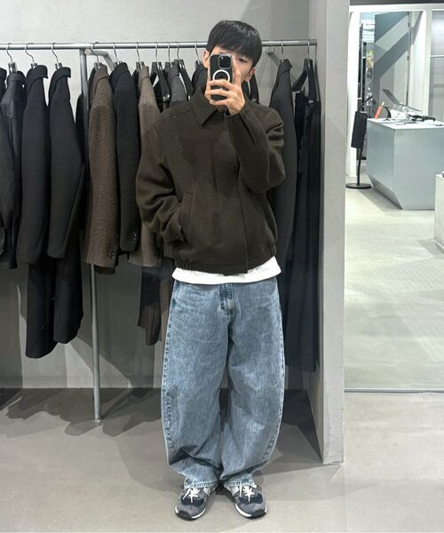 INSILENCE(インサイロンス)の「カーブドワイドジーンズブルー(デニムパンツ・レディース・その他・SMALL/MEDIUM/LARGE)」の8枚目の写真