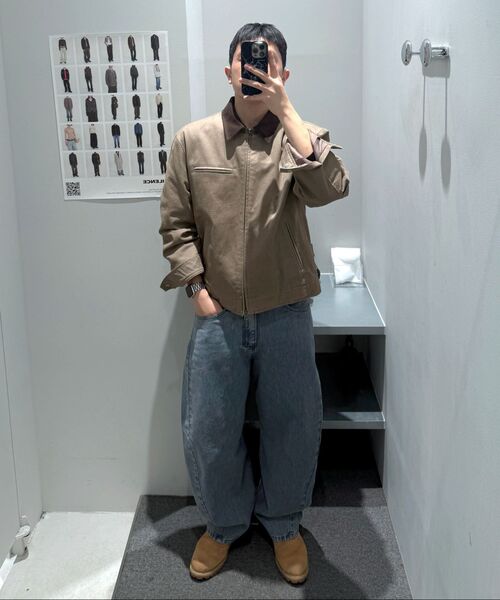 INSILENCE(インサイロンス)の「カーブドワイドジーンズブルー(デニムパンツ・レディース・その他・SMALL/MEDIUM/LARGE)」の9枚目の写真
