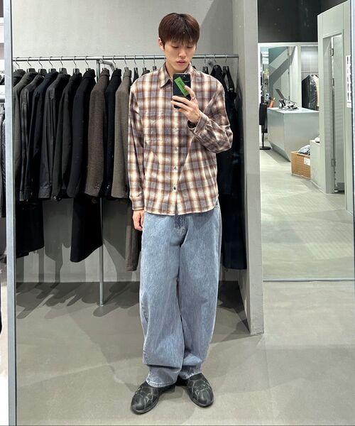INSILENCE(インサイロンス)の「カーブドワイドジーンズブルー(デニムパンツ・レディース・その他・SMALL/MEDIUM/LARGE)」の10枚目の写真