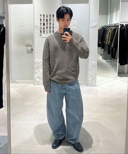 INSILENCE(インサイロンス)の「カーブドワイドジーンズブルー(デニムパンツ・レディース・その他・SMALL/MEDIUM/LARGE)」の11枚目の写真