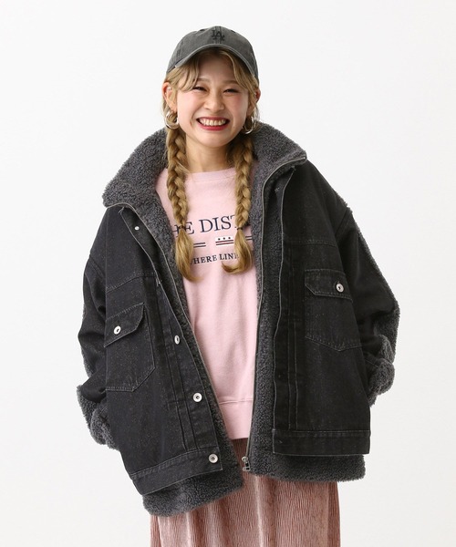 デニムボアドッキングジャケット 593752（デニムジャケット）｜LEPSIM