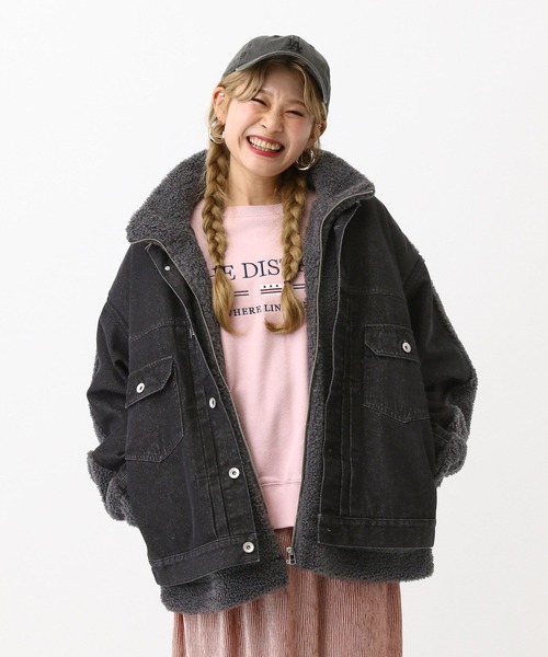 デニムボアドッキングジャケット 593752（デニムジャケット）｜LEPSIM