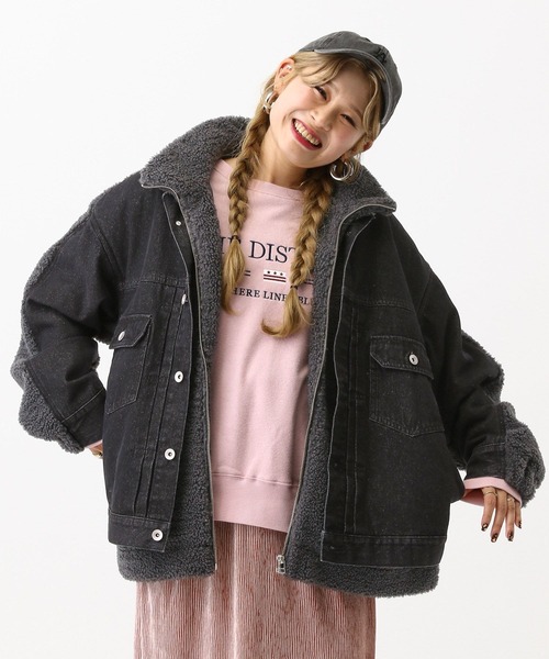 デニムボアドッキングジャケット 593752（デニムジャケット）｜LEPSIM