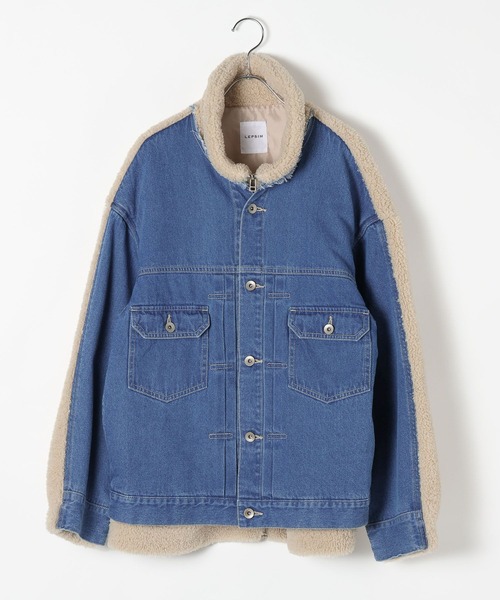 デニムボアドッキングジャケット 593752（デニムジャケット）｜LEPSIM