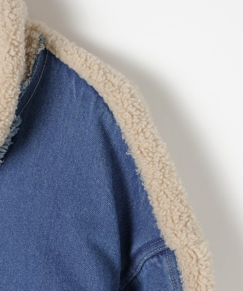 デニムボアドッキングジャケット 593752（デニムジャケット）｜LEPSIM