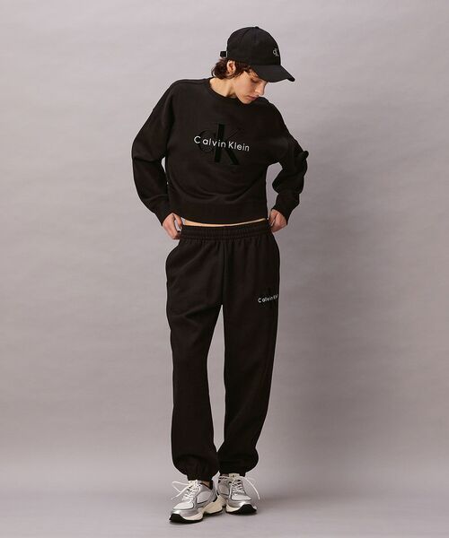 Calvin Klein（カルバン・クライン）の「スウェットパンツ（スウェットパンツ・レディース・ブラック・M/S/XS）」の3枚目の写真