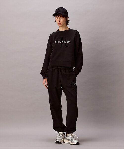 Calvin Klein（カルバン・クライン）の「スウェットパンツ（スウェットパンツ・レディース・ブラック・M/S/XS）」の2枚目の写真