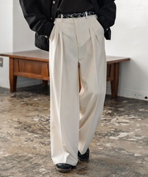 Rocky Monroe（ロッキーモンロー）の「新色追加 セミワイド2タックイージーストレートスラックス（スラックス）」