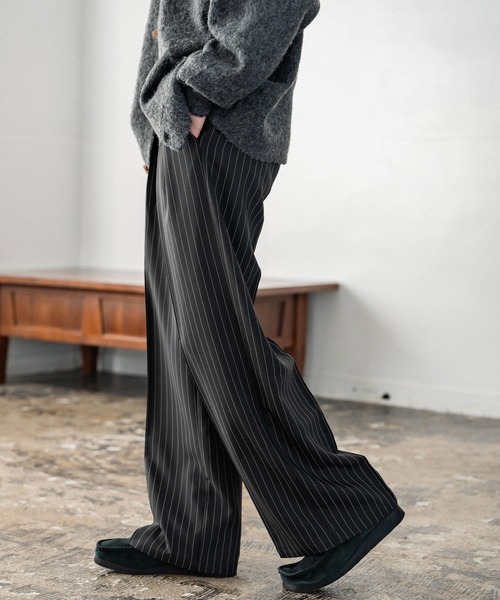 美品!! grandslam チェックスラックス ストレート 2タック セミワイド2タックストレートスラックス 15248 – Rocky Monroe