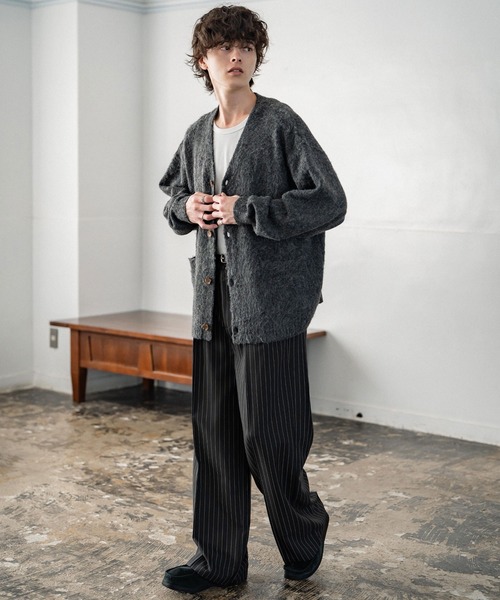 セミワイド2タックストレートスラックス（スラックス）｜Rocky Monroe