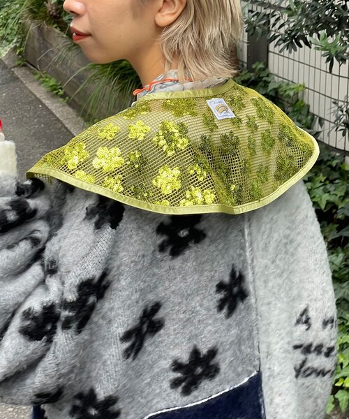 HELLO.SANFRANCISCO（ハローサンフランシスコ）の「【HELLO.SANFRANCISCO/ハローサンフランシスコ】スパンコール付け襟（付け襟・レディース・パープル/グリーン/サックスブルー・ONE SIZE）」の6枚目の写真