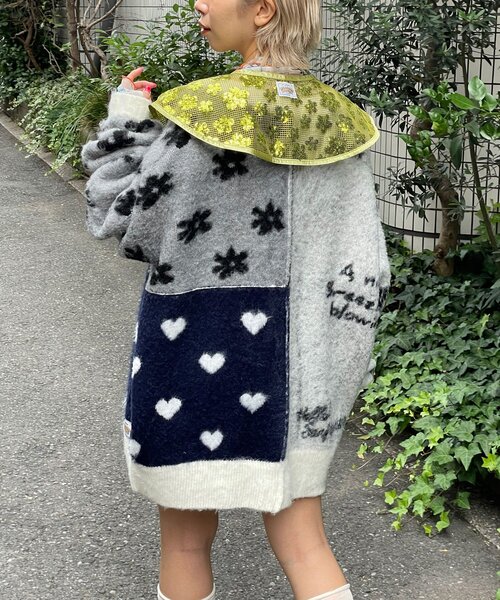 HELLO.SANFRANCISCO（ハローサンフランシスコ）の「【HELLO.SANFRANCISCO/ハローサンフランシスコ】スパンコール付け襟（付け襟・レディース・パープル/グリーン/サックスブルー・ONE SIZE）」の8枚目の写真