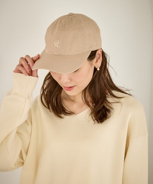 ROPE' PICNIC（ロペピクニック）の「ロゴキャップ（キャップ・レディース・ブラック/ベージュ/オフホワイト・FREE）」の22枚目の写真
