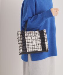 ITS'DEMO | ◆フリルツイードミニトート(ハンドバッグ)