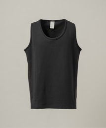 THENEWHOUSECOOPERHALTERNECKタンクトップ　ブラック セール】back open halterneck knit tank top / バックオープン