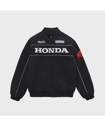 HONDA MOTORCYCLE(�z���_���[�^�[�T�C�N��)��Piping Motorcycle Blouson Jacket Black(MA-1)
