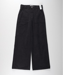 SOMETHING | 【SOMETHING】ＢＯＤＹＦＩＲＥベイカーワイドパンツ (ハイウエスト / ワイドシルエット / ユーティリティデザイン)(その他パンツ)