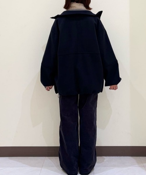 SOMETHING(サムシング)の「SOMETHING(サムシング)【レディース】「BODYFIRE」ベイカーワイドパンツ(その他パンツ・レディース・ダークグレー・XS/S/M/L)」の14枚目の写真