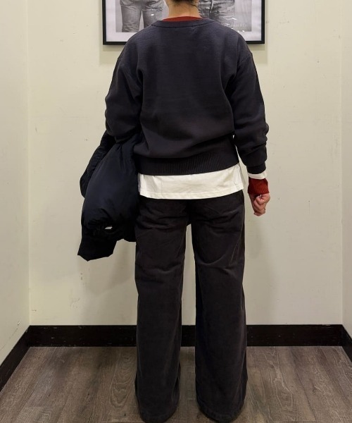 SOMETHING(サムシング)の「SOMETHING(サムシング)【レディース】「BODYFIRE」ベイカーワイドパンツ(その他パンツ・レディース・ダークグレー・XS/S/M/L)」の19枚目の写真