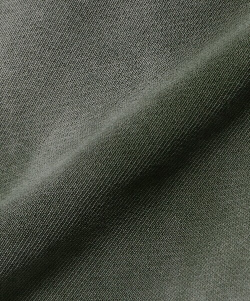 BEAMS（ビームス）の「フェード リベット フルジップアップ フーディ 【ワイドショートフィット】（パーカー・メンズ・グレー/グリーン・S/M/XL/L）」の6枚目の写真