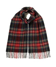 Barbour | ラムズ ウール / カシミヤ ニューチェック マフラー(4色展開)(マフラー)