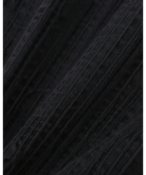 BESLOW(ビースロー)の「WASHED LINEN JACQUARD WORK JACKET BLACK(その他アウター・メンズ・その他・SMALL/MEDIUM/LARGE/X-LARGE)」の5枚目の写真