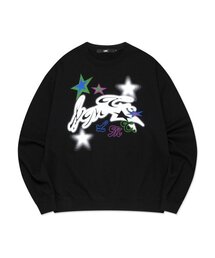 TWINKLE STAR SWEATSHIRT black