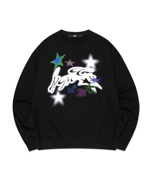 LMCの「TWINKLE STAR SWEATSHIRT black(スウェット・レディース・その他・X-LARGE/LARGE/MEDIUM/SMALL)」の1枚目の写真