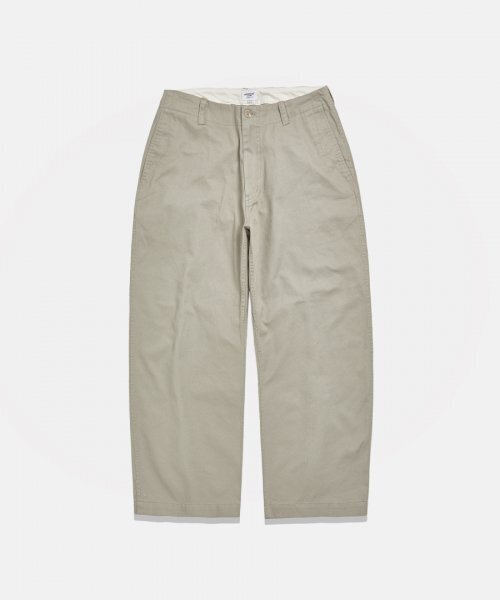 ESPIONAGE(エスピオナジ)の「Wide Officer Pants Beige(その他パンツ・メンズ・その他・LARGE/MEDIUM/X-LARGE)」の1枚目の写真