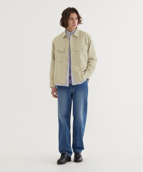 COVERNAT(カバーナット)の「リップストップワークシャツ ベージュ(シャツ/ブラウス・レディース・その他・X-LARGE/XX-LARGE/SMALL/MEDIUM/LARGE)」の4枚目の写真