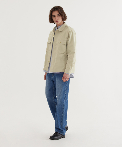 COVERNAT(カバーナット)の「リップストップワークシャツ ベージュ(シャツ/ブラウス・レディース・その他・X-LARGE/XX-LARGE/SMALL/MEDIUM/LARGE)」の5枚目の写真
