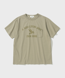 DISTRESSED BIRD T-SHIRT (BEIGE)