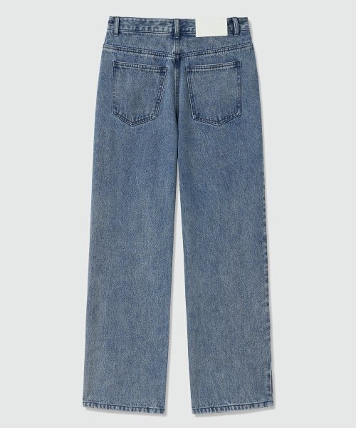 DECET(デケト)の「Dawn 2Pleats Wide Jeans DCPT007STNGRBlue(デニムパンツ・レディース・その他・26/28/30/32/34)」の10枚目の写真