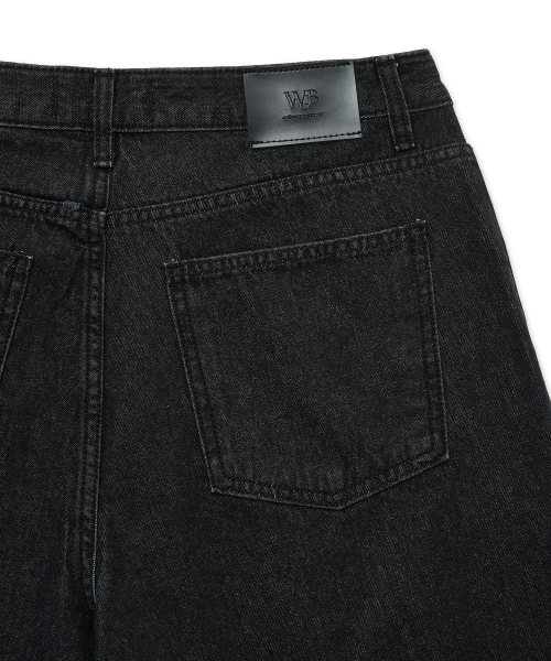 WEST GRAND BOULEVARD(ウエストグランドブルバード)の「ピュアウォッシングツーピンタックデニムショーツ WASHED BLACK(その他パンツ・メンズ・その他・MEDIUM/LARGE/X-LARGE/XX-LARGE)」の5枚目の写真